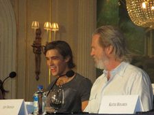 Brenton Thwaites at The Giver press conference: "After Son of a Gun he went to do The Giver and Gods of Egypt. He's a very busy boy."